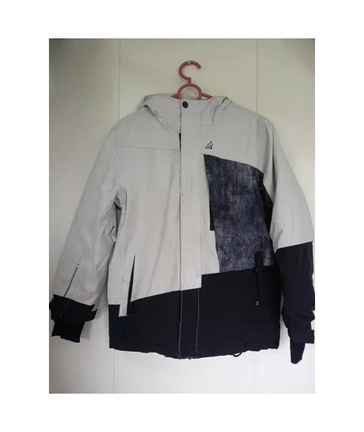 Chaqueta De Nieve Ski Ripzone Hombre Talla L - Gris/negro Gris/negro L Liso