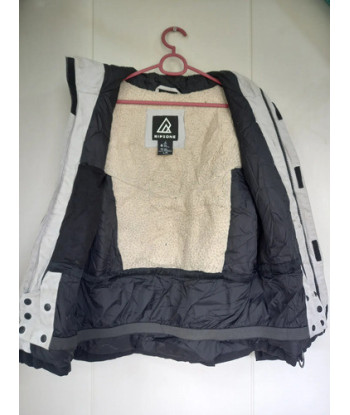 Chaqueta De Nieve Ski Ripzone Hombre Talla L - Gris/negro Gris/negro L Liso