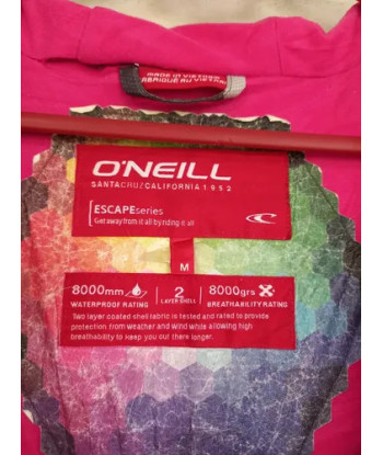 Chaqueta Técnica Esquí/snowboard O'neill Talla M Gris M Cuadros