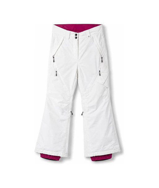 Pantalón Nieve Polar Edge Silver Mujer M Técnico 6k Blanco Blanco Liso M