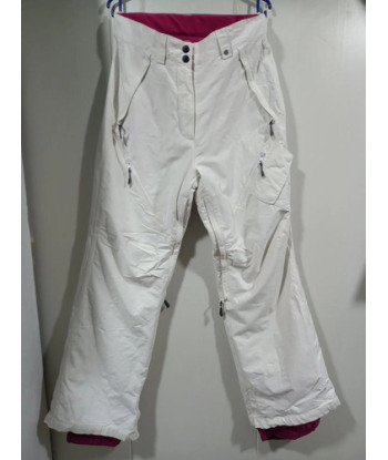 Pantalón Nieve Polar Edge Silver Mujer M Técnico 6k Blanco Blanco Liso M