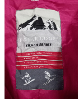 Pantalón Nieve Polar Edge Silver Mujer M Técnico 6k Blanco Blanco Liso M