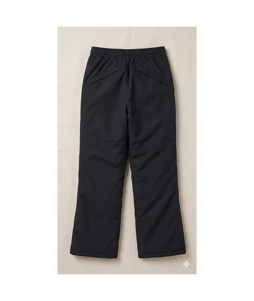 Pantalón Nieve Ski L. L. Bean Talla 14-16 Negro Negro Liso 14-16