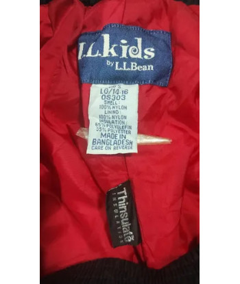 Pantalón Nieve Ski L. L. Bean Talla 14-16 Negro Negro Liso 14-16