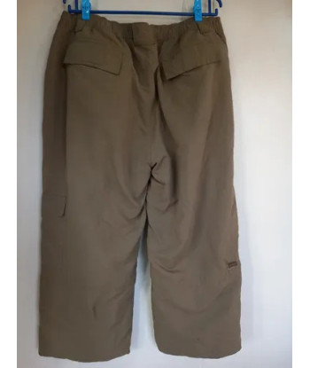 Pantalón Térmico Parks Talla 54 Xxl Forro Polar Café Visón