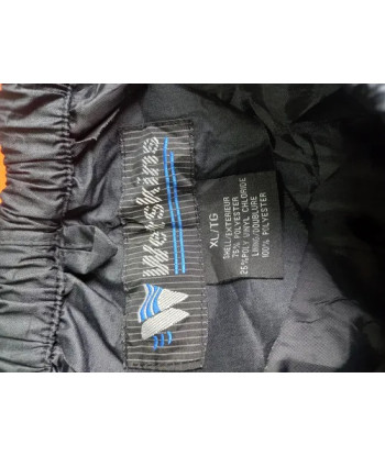 Pantalón Impermeable Cortaviento Wetskins Xl Negro Outdoor Negro Liso Xl