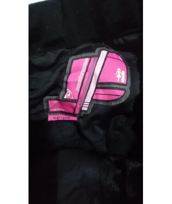 Pantalón Nieve Powder Room Mujer Talla L Técnico Negro Cargo Negro Liso L