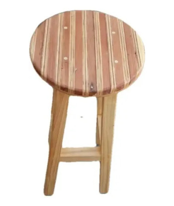 Taburetes Pisos Para Bar De Madera Marrón Oscuro