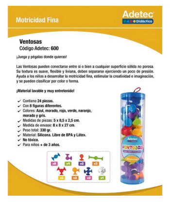 Ventosas Didácticas Adetec - 24