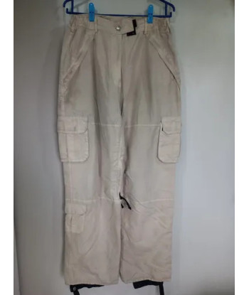 Pantalón Nieve Ski Powder Room Mujer Talla M Beige Beige Liso M