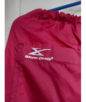 Pantalón Impermeable Storm Duds Talla S Adulto Carmesí Rojo Liso S